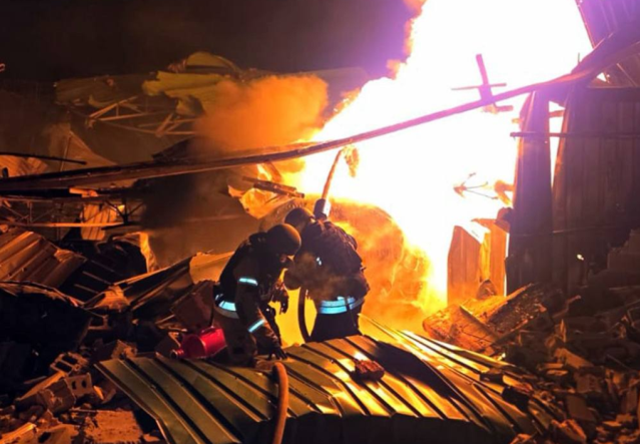 Böylesi görülmedi! Ülkenin başkentini 500 dron ve 65 füzeyle vurdular