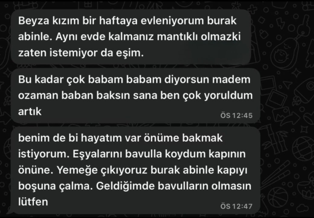 Genç kıza annesinden gelen mesaj okuyanın yüreğini yaktı