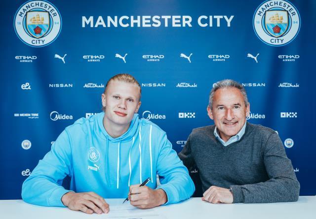 Manchester City'den ses getirecek video! Erling Haaland'ı resmen açıkladılar
