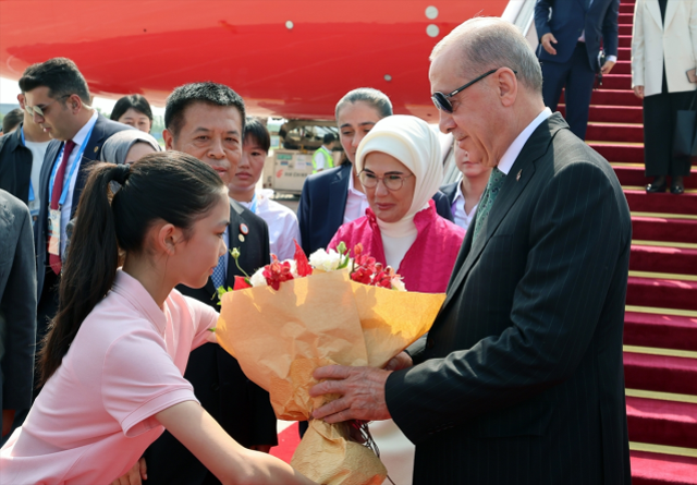 Cumhurbaşkanı Erdoğan, Şi Cinping ile bir araya geldi