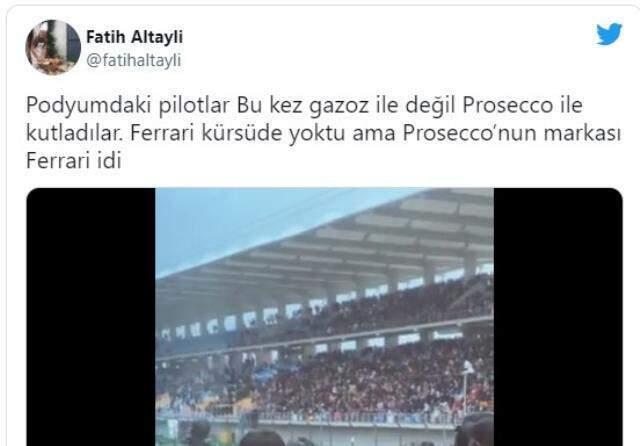 Herkes gazoz beklerken alkollü içecek çıktı! Fatih Altaylı'dan manidar paylaşım