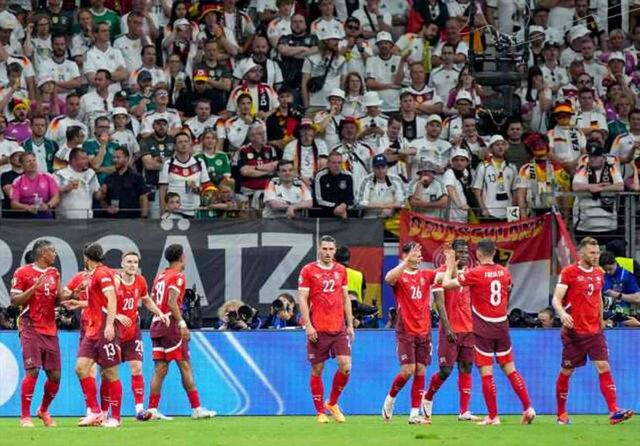 Almanya ile İsviçre, 1-1 berabere kalarak son 16'ya yükseldi