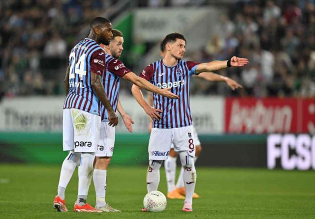 Trabzonspor, St. Gallen deplasmanından golsüz beraberlikle döndü