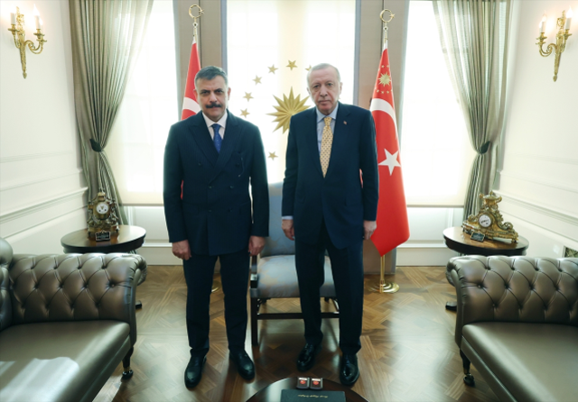 Cumhurbaşkanı Erdoğan, bakanlar Gürlek ve Çiftçi'yi kabul etti