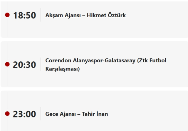 Alanyaspor Galatasaray maçı hangi kanalda, Alanyaspor Galatasaray maçı A Haber'de mi, ATV'de mi, A Spor'da mı?