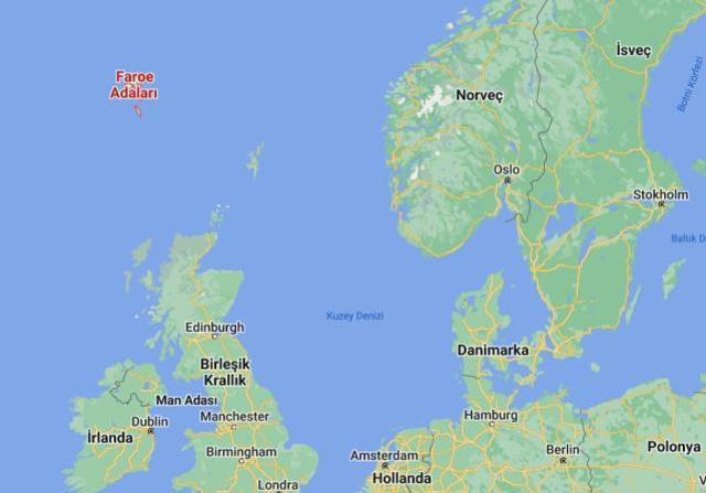 Faroe Adaları nerede, hangi kıtada? Faroe Adaları hangi ülke? Faroe Adaları'nın haritadaki yeri neresidir?