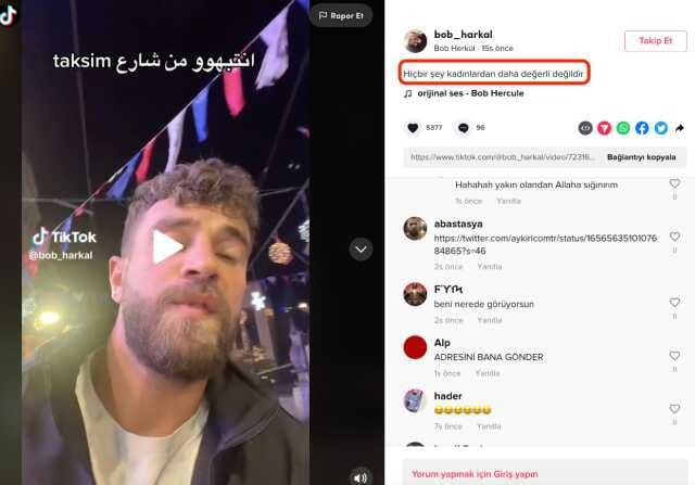 Lübnanlı mankenin İstiklal Caddesi'nde 'Buradaki bütün kadınları 100 dolara alabiliriz' dediği iddiası