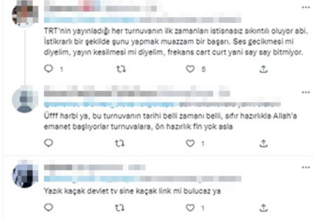 Maç izlemek isteyenler gördükleri ekran karşısında isyan etti! TRT'ye tepki yağdı