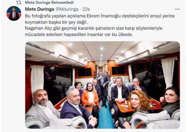 CHP Trabzon Gençlik Kolları yöneticisi 'Nagehan alçı fotoğrafında' İmamoğlu'nu eleştirince, istifası istendi