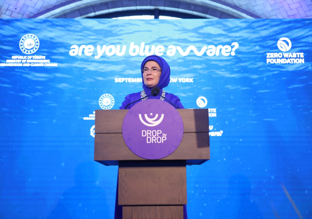 Emine Erdoğan'dan New York'taki sergi açılışına damga vuran Gazze çıkışı