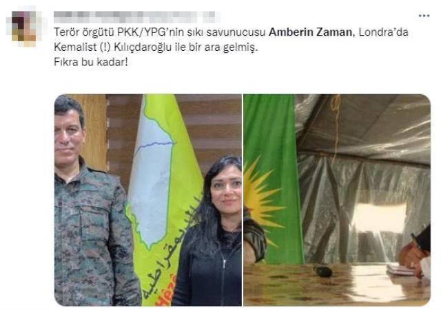 Kılıçdaroğlu'nun Londra'da Amberin Zaman ile görüşmesi tartışma yarattı