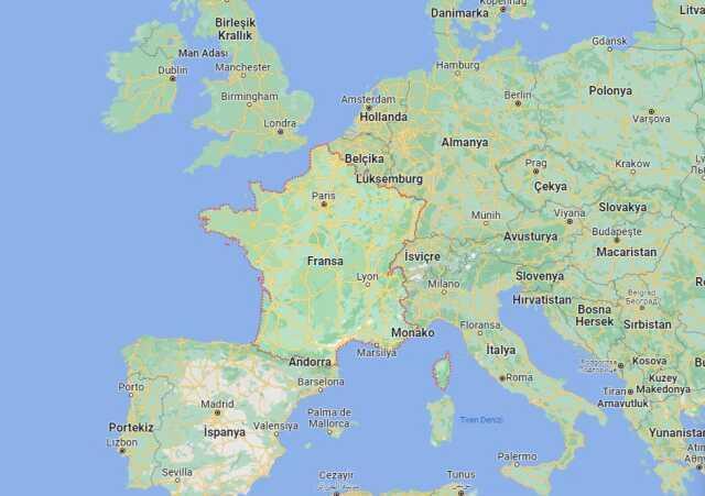 Fransa hangi yarım kürede ve kıtada? Fransa'nın konumu, nüfusu ve harita bilgisi