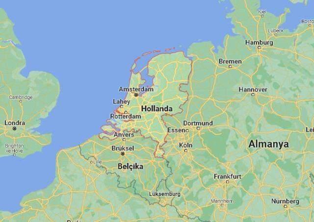 Hollanda nerede? Hollanda hangi kıtada, haritadaki yeri neresi? Hollanda'nın nüfusu kaç, dili ne?