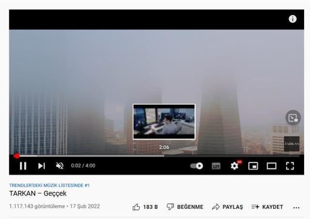 Tarkan'ın çok konuşulan yeni şarkısı Geççek, YouTube'da trend listesinin zirvesine yerleşti