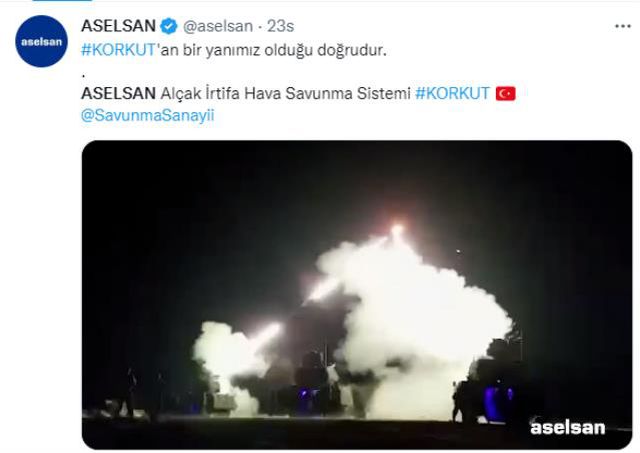 Aselsan'dan heyecanlandıran paylaşım: KORKUT'an bir yanımız olduğu doğrudur