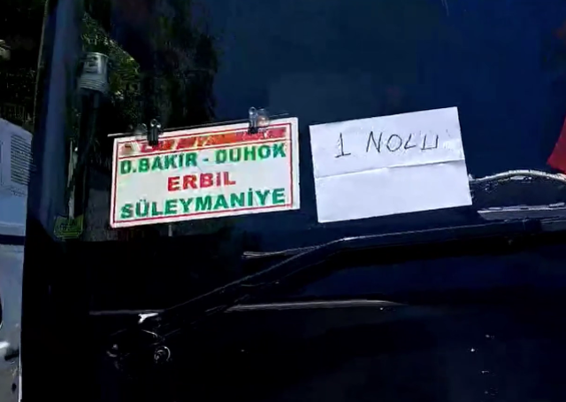 Silah bırakma töreni için Diyarbakır'dan 4 otobüs hareket etti