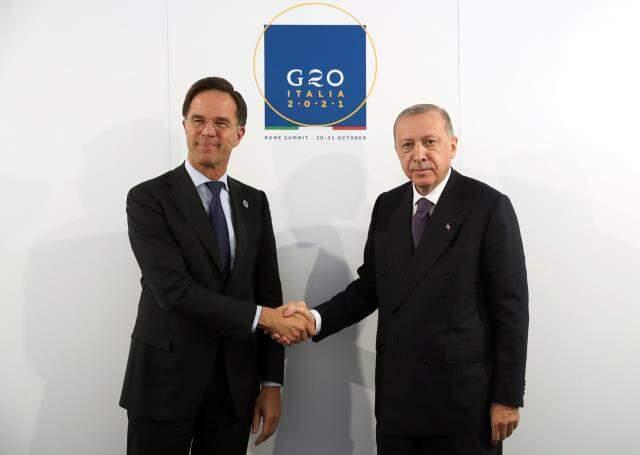 Cumhurbaşkanı Erdoğan, dünya liderleri ile peş peşe görüşme yaptı