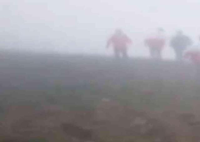 İran Cumhurbaşkanı Reisi'yi taşıyan helikopterin düştüğü bölgeden ilk görüntüler geldi