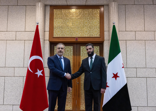 Şam'daki tarihi ziyaret damga vuran kareler