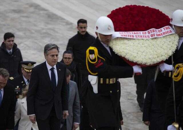 ABD Dışişleri Bakanı Antony Blinken, Anıtkabir'i ziyaret etti
