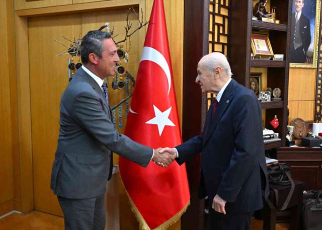 Fenerbahçe, Ali Koç'un Özel ve Bahçeli'yi ziyaret etmesinin ardından ortaya atılan iddiaları yalanladı