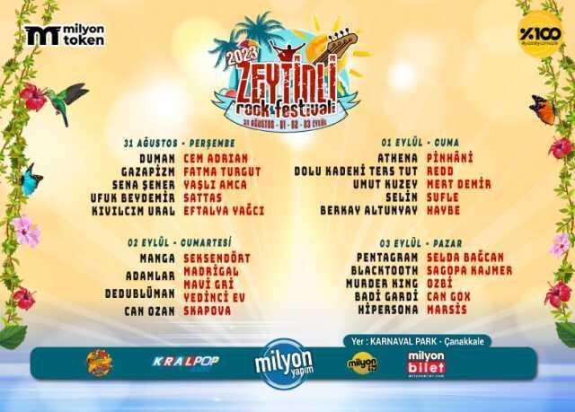 ZEYTİNLİ ROCK FESTİVALİ nerede, nasıl gidilir, bilet fiyatları 2023 ne kadar? Zeytinli Rock Festivali çadır veriliyor mu?
