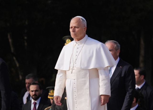 Cumhurbaşkanı Erdoğan, Papa 14. Leo'yu resmi törenle karşıladı