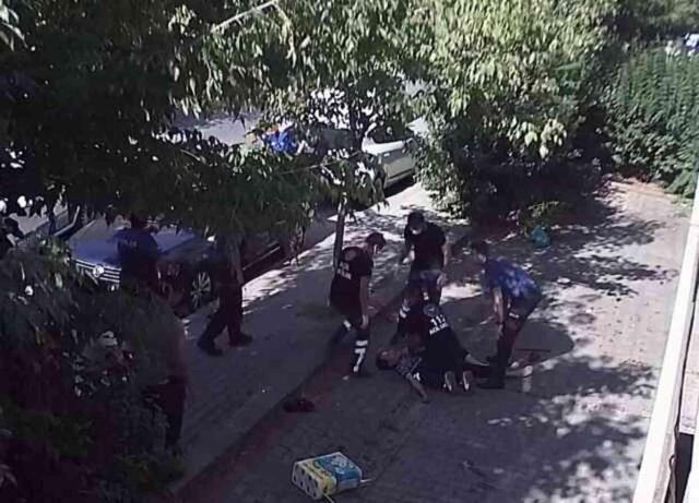 Gebze'de Komşu Cinayeti Güvenlik Kamerasına Yansıdı