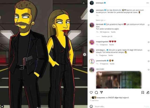 Aile dizisi final yaptı! Serenay Sarıkaya ve Kıvanç Tatlıtuğ'un vedası duygulandırdı