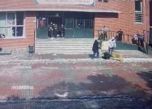 Okul bahçesine giren köpek 6 kişiyi ısırdı, sahibi tutuklandı
