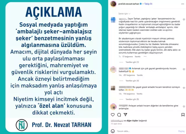 Açıklama sonrası tepkilerin seyrinde değişiklik oldu
