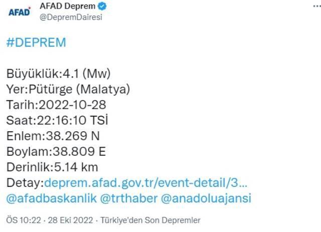 Malatya'da kaç büyüklüğünde deprem oldu? Malatya depremi nerede hissedildi?