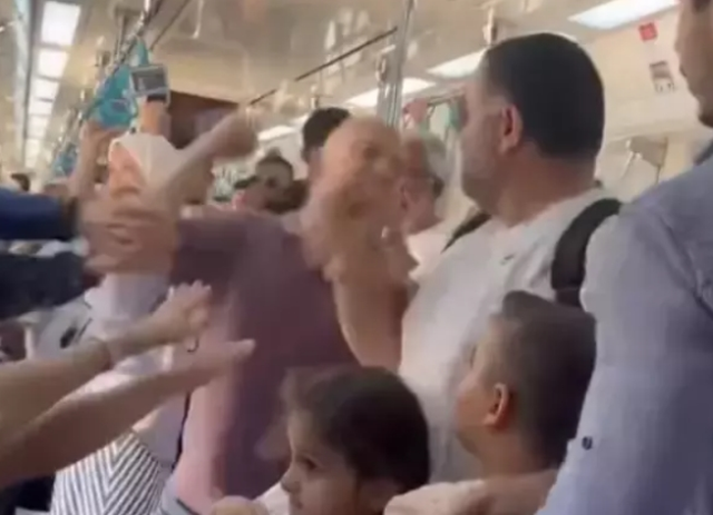 Marmaray'da yumruk atan adam kim, yakalandı mı?