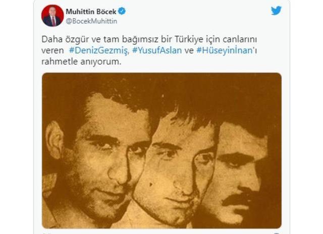 CHP Genel Başkanı Kemal Kılıçdaroğlu Deniz Gezmiş, Yusuf Aslan ve Hüseyin İnan'ı andı: Bundan 50 yıl önce idam edildiler