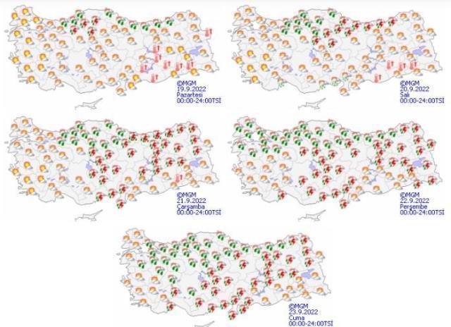 Meteoroloji tarih verdi: Sıcaklıklar 15 derece birden düşecek