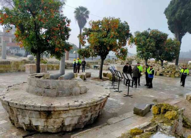 Antakya Ulu Cami'de enkaz kaldırıldı