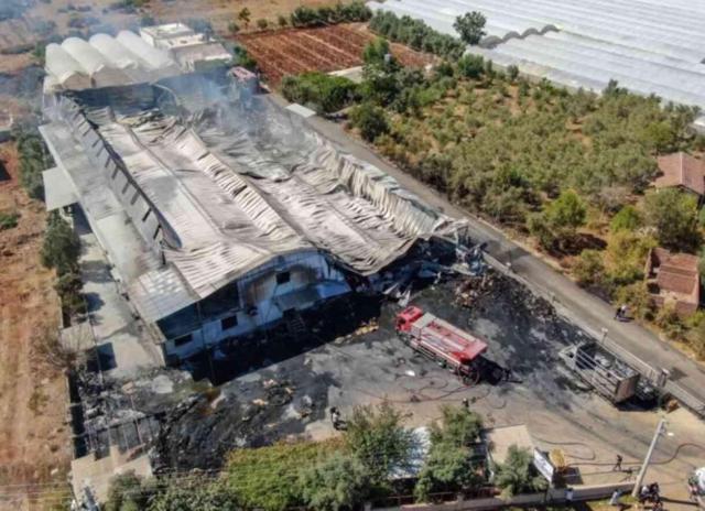 1 saatte 100 milyon liraları kül oldu: Cana gelmediği için mutluyuz