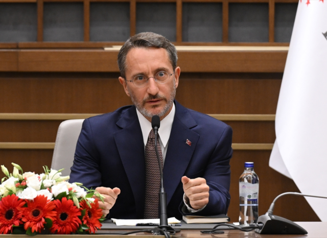İletişim Başkanlığı'nda devir teslim! Altun bu sözlerle veda etti