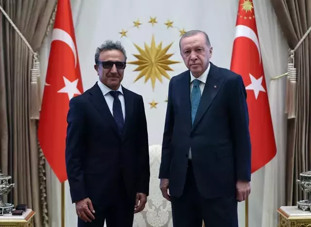 Cumhurbaşkanı Erdoğan, Hamdi Ulukaya'yı kabul etti