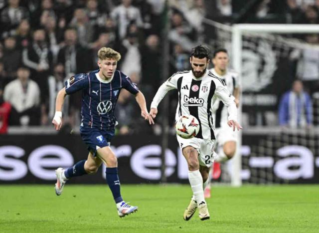 Beşiktaş, Malmö'yü 2-1 mağlup etti