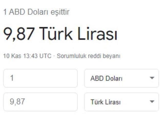 Son Dakika: Dolar, rekor tazeledi! 9,86 ile tarihi zirveyi gördü