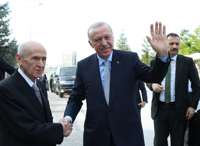 117 gün sonra sürpriz zirve! Erdoğan-Bahçeli zirvesi başladı