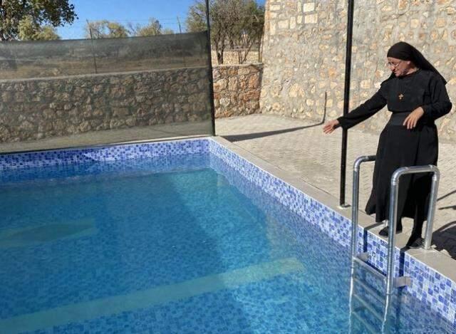 Midyatlı rahibe, 36 yıl sonra göç ettiği köyüne geri döndü