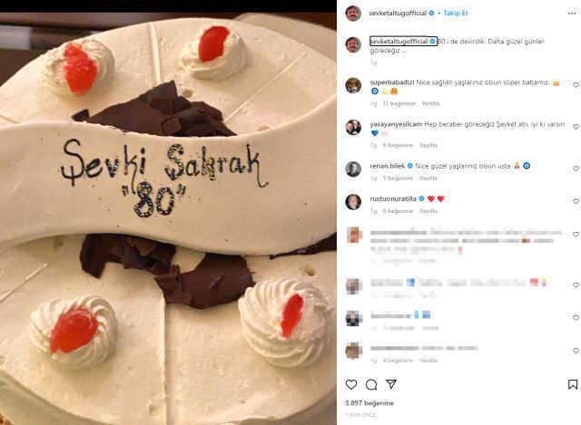 Yeşilçam'ın koca çınarı Şevket Altuğ 80 yaşına bastı: Daha güzel günler göreceğiz