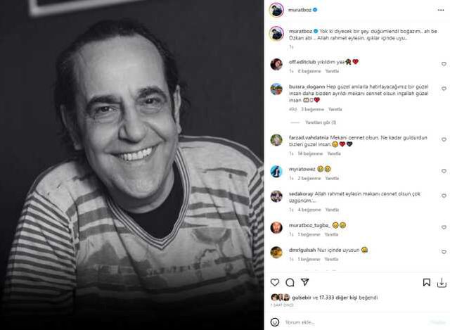 Özkan Uğur'un ölümü sanat ve siyaset camiasını yasa boğdu! Paylaşımlar peş peşe geldi
