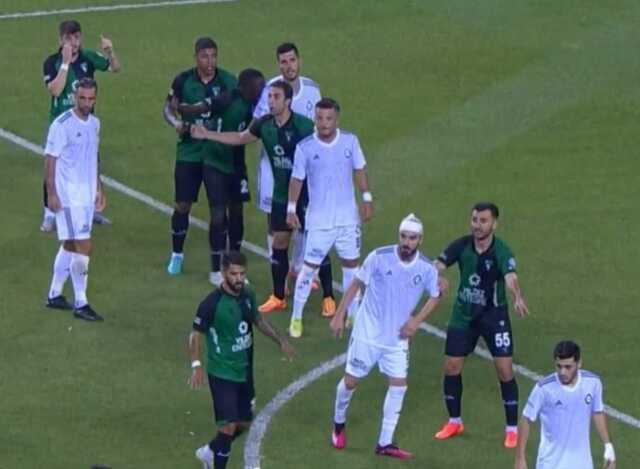 Kocaelispor-Altay maçında sıradışı olay! Fofana, milli futbolcuyu ısırdı