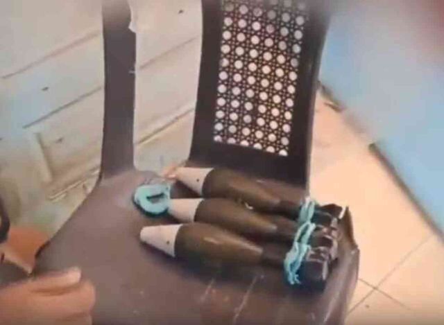 İsrail bombardımanlarına bu roketlerle karşılık veriyorlar! Kassam mühimmatlarının görüntüleri yayınlandı