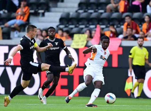 Galatasaray Trencin maçı kaç kaç bitti? Galatasaray- Trencin hazırlık maçından kareler