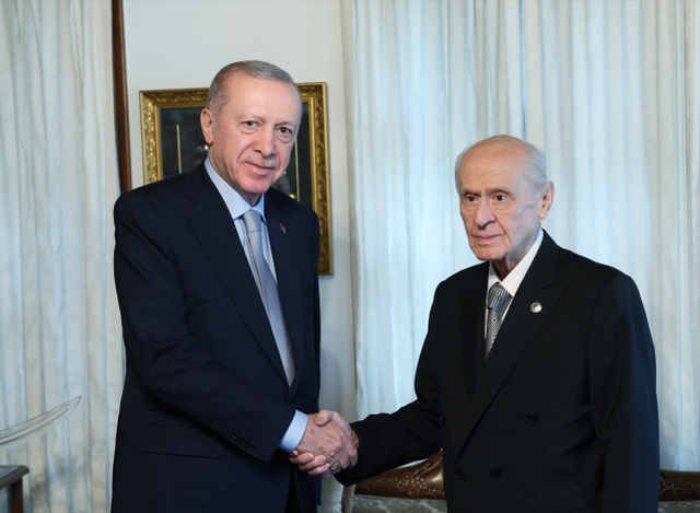 117 gün sonra sürpriz zirve! Erdoğan-Bahçeli zirvesi başladı