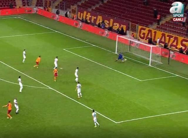 O nasıl gol öyle Alpaslan! Geçit vermeyen Denizlispor'un kalecisini akılalmaz mesafeden gafil avladı